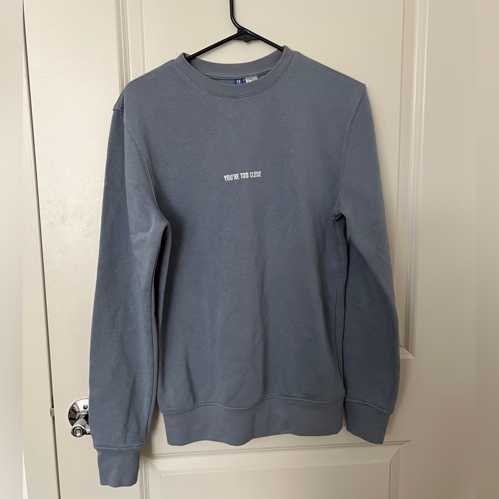 H&M You’re Too Close sweater